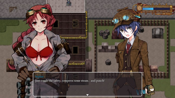 Detective Girl of the Steam City screenshot 1