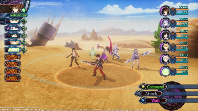 Fairy Fencer F: Advent Dark Force screenshot 1